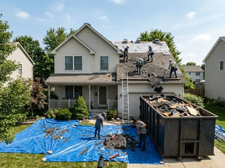 roof-replacement-debris-remova-004 — frequently asked questions, Cheapest Dumpster Rentals in Shady Side, MD